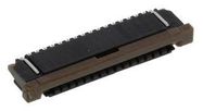 CONNECTOR, FFC/FPC, 16POS, 1 ROW, 1MM