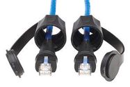 PATCH CORD, RJ45 PLUG-RJ45 PLUG, 23FT