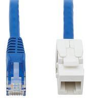 PATCH CORD, RJ45 PLUG-RJ45 JACK, 18"