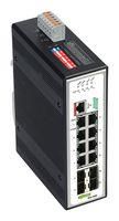 ENET SWITCH, 12-PORT, RJ45 X 8, SFP X 4