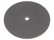 Grinding pin; Ø: 76mm; Øhole: 6mm; W: 2mm; A96,corundum METABO