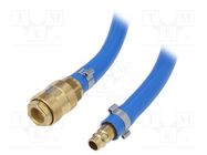 Compressed air hose; L: 10m; max.20bar; Øint: 10mm; Øout: 15.5mm 