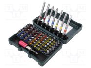 Kit: screwdriver bits; Kit: universal magnetic holder; bag 