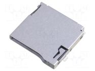 Connector: for cards; microSD; push-push; SMT; gold flash ADAM TECH