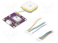 Sensor: position; GPS; 3÷5VDC; UART; antenna,module; 33x33mm OKYSTAR