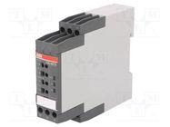 Voltage monitoring relay; for DIN rail mounting; CM-MPS; DPDT ABB