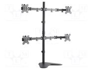 Holder; 8kg; 13÷32"; Arm len: 460mm; Standard: 75x75mm,100x100mm LOGILINK
