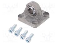 Rear eye; 32mm; Kit: screw x4; Features: ball joint PNEUMAT