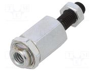 Flexible coupling; Thread: M8; 20mm PNEUMAT