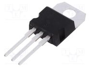 IC: voltage regulator; LDO,linear,fixed; 5V; 1.5A; TO220AB; THT STMicroelectronics