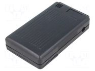 Enclosure: specialist; X: 55mm; Y: 95mm; Z: 22mm; ABS; black; screwed MASZCZYK