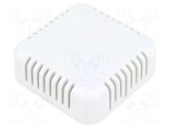 Enclosure: multipurpose; X: 60mm; Y: 60mm; Z: 20mm; vented; 1551V; ABS HAMMOND