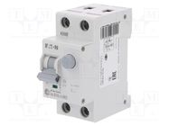 RCBO breaker; Inom: 16A; Ires: 30mA; Max surge current: 250A; IP20 EATON ELECTRIC