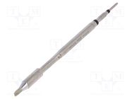 Tip; chisel; 2.4x0.5mm JBC TOOLS