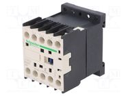 Contactor: 4-pole; NO x4; 24VAC; 12A; TeSys K; screw terminals SCHNEIDER ELECTRIC