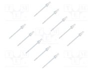 Rivet; 10pcs; OEM: 1571349,164361; L: 7.5mm; Øhead: 5mm 