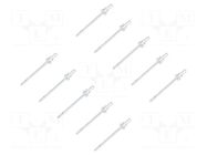 Rivet; 10pcs; OEM: 1571349,164361; L: 7.5mm; Øhead: 5mm ROMIX