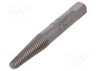 Screw extractor; Ø: 6.2÷11mm; L: 80mm; Tipwidth: 7mm BAHCO