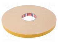 Tape: fixing; W: 19mm; L: 50m; Thk: 1.15mm; double-sided; acrylic TESA