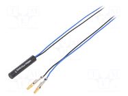 Reed switch; Pswitch: 10W; Ø6x30mm; Connection: cables; 400mA; IP67 CELDUC