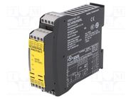 Module: safety relay; 24VAC; 24VDC; for DIN rail mounting; IP20 