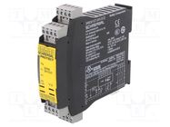 Module: safety relay; 24VAC; 24VDC; for DIN rail mounting; IP20 