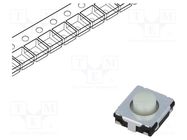 Microswitch TACT; SPST; Pos: 2; 0.02A/15VDC; SMT; none; 2.6N; 3.1mm PANASONIC