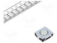 Microswitch TACT; SPST; Pos: 2; 0.02A/15VDC; SMT; none; 1.6N; 2.5mm PANASONIC