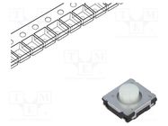 Microswitch TACT; SPST; Pos: 2; 0.02A/15VDC; SMT; none; 1.3N; 3.1mm PANASONIC