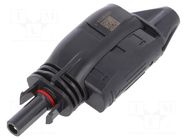 Connector: solar; plug; female; SOLARLOK 2.0; IP68; for cable; 35A TE Connectivity