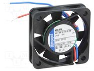 Fan: DC; axial; 5VDC; 40x40x10mm; 8.8m3/h; 26dBA; slide; 6000rpm EBM-PAPST