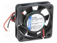 Fan: DC; axial; 12VDC; 40x40x10mm; 6m3/h; 17dBA; slide; 4300rpm EBM-PAPST