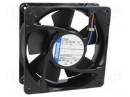 Fan: DC; axial; 24VDC; 119x119x38mm; 180m3/h; 49dBA; ball; 3200rpm EBM-PAPST