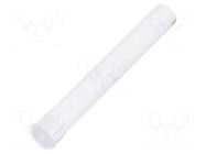 Fiber for LED; Ø5mm; L: 32mm; No.of mod: 1; round; Front: flat MENTOR