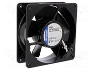 Fan: AC; axial; 230VAC; 119x119x38mm; 160m3/h; 40dBA; ball; 2650rpm EBM-PAPST