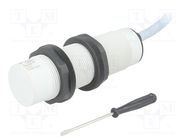 Sensor: capacitive; Range: 4÷12mm; 24÷230VAC; OUT: SPDT; CA30CLN CARLO GAVAZZI