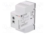 Level monitoring relay; conductive fluid level; 24VAC; 24VDC 