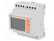 Meter: network parameters; for DIN rail mounting; LCD; 128x80 LOVATO ELECTRIC