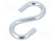 Quick link S type; steel; zinc; 7mm DROMET