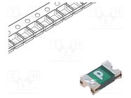 Fuse: PTC polymer; 100mA; Imax: 40A; 0ZCM; 0603 BEL FUSE