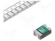 Fuse: PTC polymer; 1A; Imax: 40A; 0ZCK; 0805 BEL FUSE