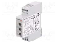 Timer; 0,1s÷100h; SPDT; 250VAC/5A,24VDC/5A; Usup: 24÷240VAC; IP20 CARLO GAVAZZI