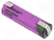 Battery: lithium (LTC); 14505; 3.6V; 1800mAh; Ø14.7x50.5mm TADIRAN