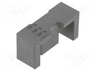 Core: ferrite; EFD; 3F3; 2000nH; 3300mm3; 58mm2; A: 25mm; B: 12.5mm FERROXCUBE