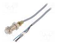 Sensor: inductive; OUT: PNP / NO; 0÷2mm; 10÷36VDC; M12; IP67; 200mA CARLO GAVAZZI