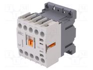 Contactor: 3-pole; NO x3; Auxiliary contacts: NC; 24VAC; 9A; W: 45mm LS ELECTRIC