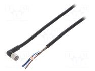 Cable: for sensors/automation; M8; PIN: 4; angled; Len: 5m; plug; 1A OMRON