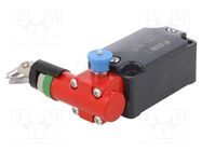 Safety switch: singlesided rope switch; NC x2 + NO; FD; -25÷80°C PIZZATO ELETTRICA