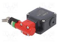 Safety switch: singlesided rope switch; NC x2 + NO; FL; -25÷80°C PIZZATO ELETTRICA