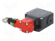 Safety switch: singlesided rope switch; NC x2; FL; -25÷80°C; IP67 PIZZATO ELETTRICA